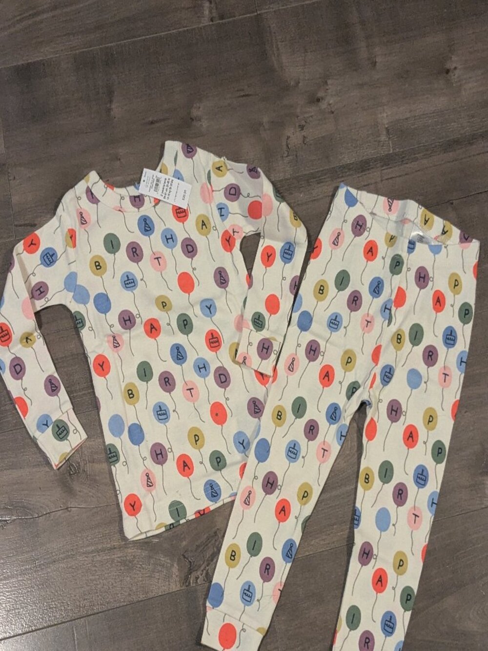 babyGAP 100% Cotton Birthday Balloons PJ Set